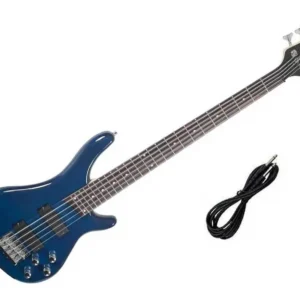 Baixo Elétrico Giannini GB205A 5 Cordas Ativo Azul