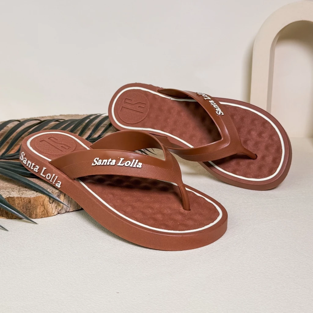 Chinelo Ortopédico Moda Feminina Massageador Esporão Macio Amortecedor Fascite Plantar Sandália Idoso Dor Pé Calcanhar