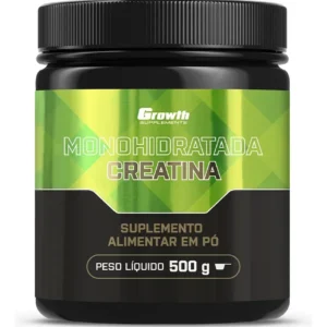Creatina Monohidratada 500g Growth Supplements - Sem Sabor em Pó