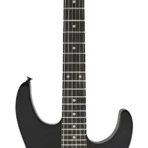 Guitarra Elétrica Jackson JS11 Dinky Preta com Braço de Choupo