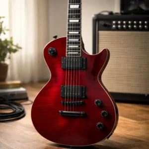 Guitarra Tagima Les Paul Almach FL TRD Vermelho Transparente