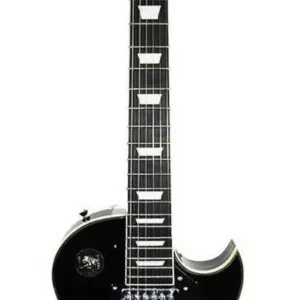 Guitarra elétrica PHX Eclipse LP-5 de tília sunburst brilhante com diapasão de pau-rosa