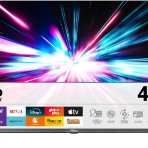 Smart TV LED Philco 40" | Roku TV, Dolby Audio, PTV40M9GR2CGB