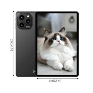 Tablet 10.1” com Teclado+Mouse 6GB RAM 128GB Android 13 Câmera 50MP